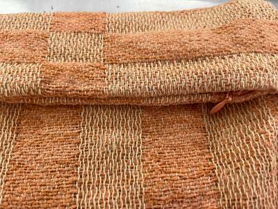 Cushion Cover — Chenille with Checks